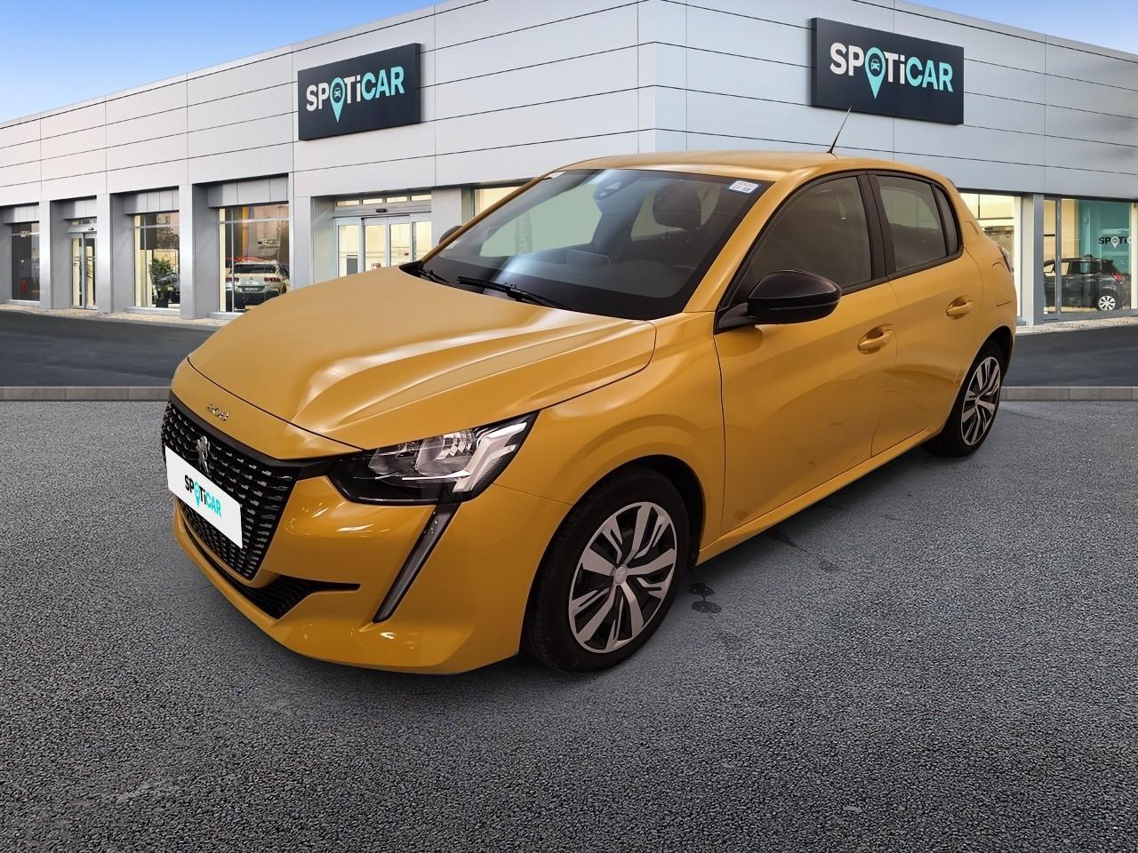 PEUGEOT PEUGEOT 208 Occasion Jaune Essence sans plomb 2023