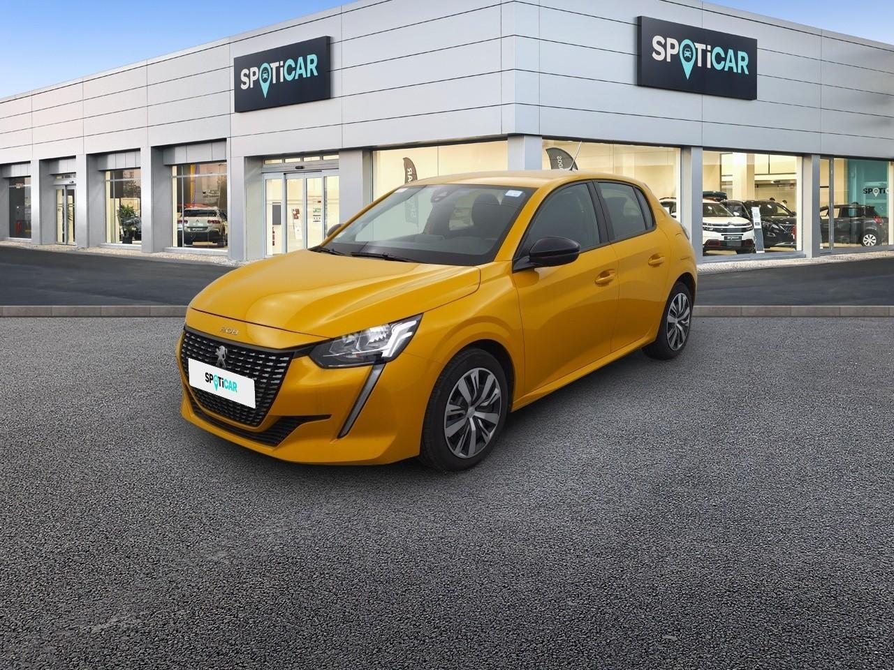 PEUGEOT PEUGEOT 208 Occasion Jaune Essence sans plomb 2023