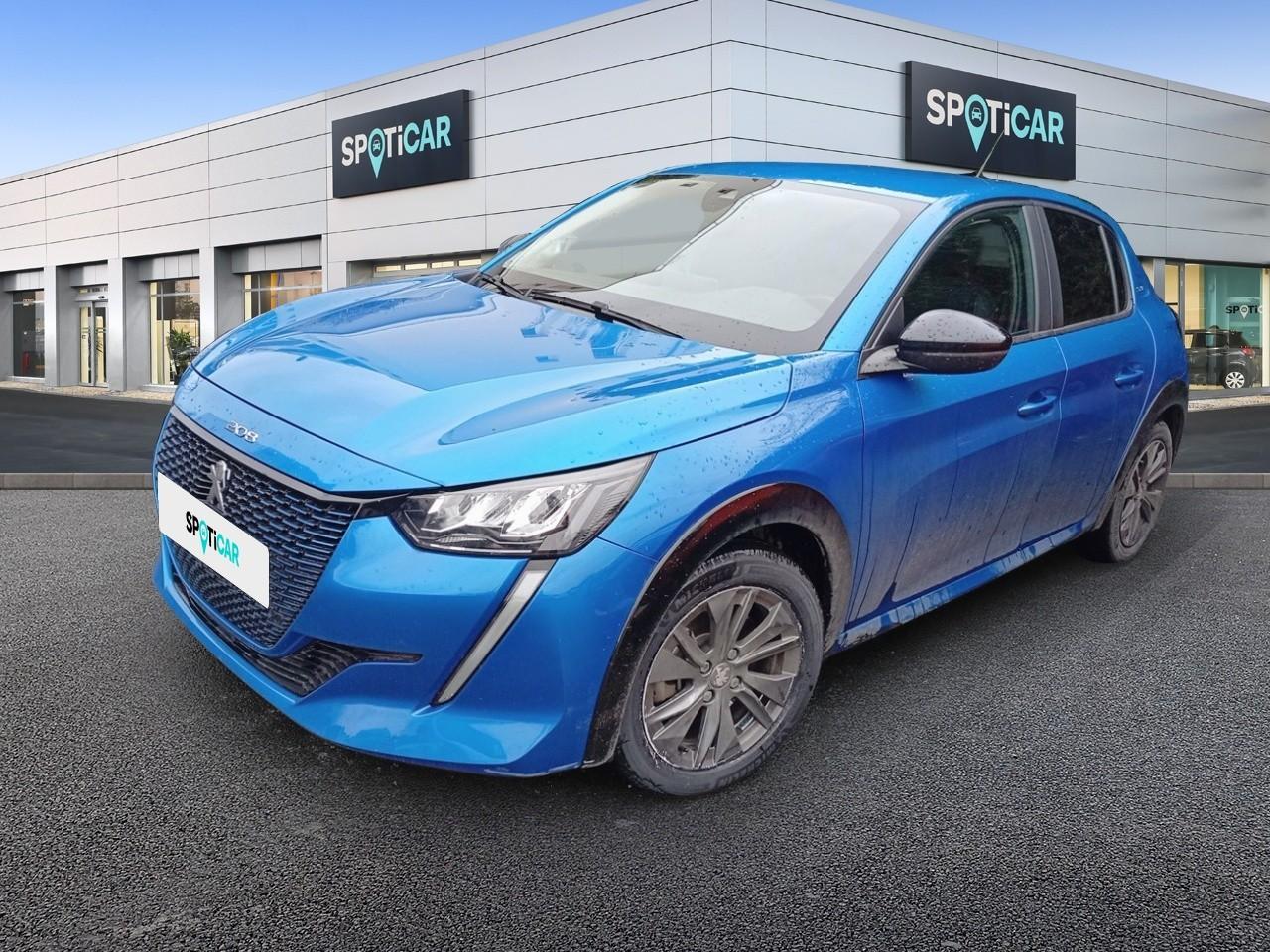 PEUGEOT PEUGEOT 208 Occasion Bleu Courant électrique 2023
