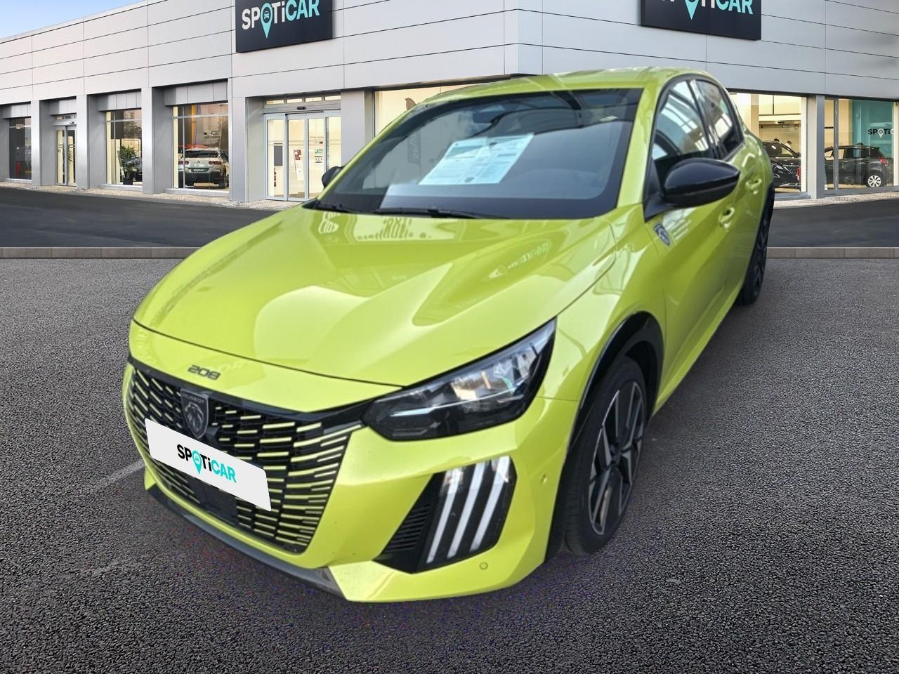 PEUGEOT PEUGEOT 208 Occasion Jaune Essence sans plomb 2025