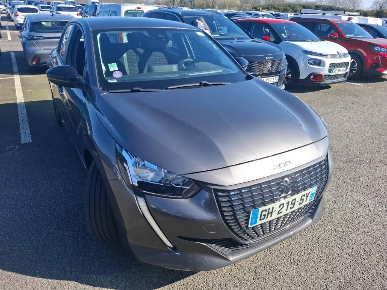 PEUGEOT PEUGEOT 208 Occasion GRIS PLATINIUM Essence sans plomb 2022