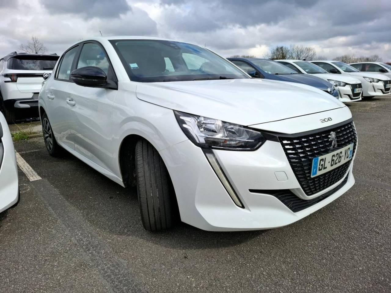 PEUGEOT PEUGEOT 208 Occasion Blanc Essence sans plomb 2023