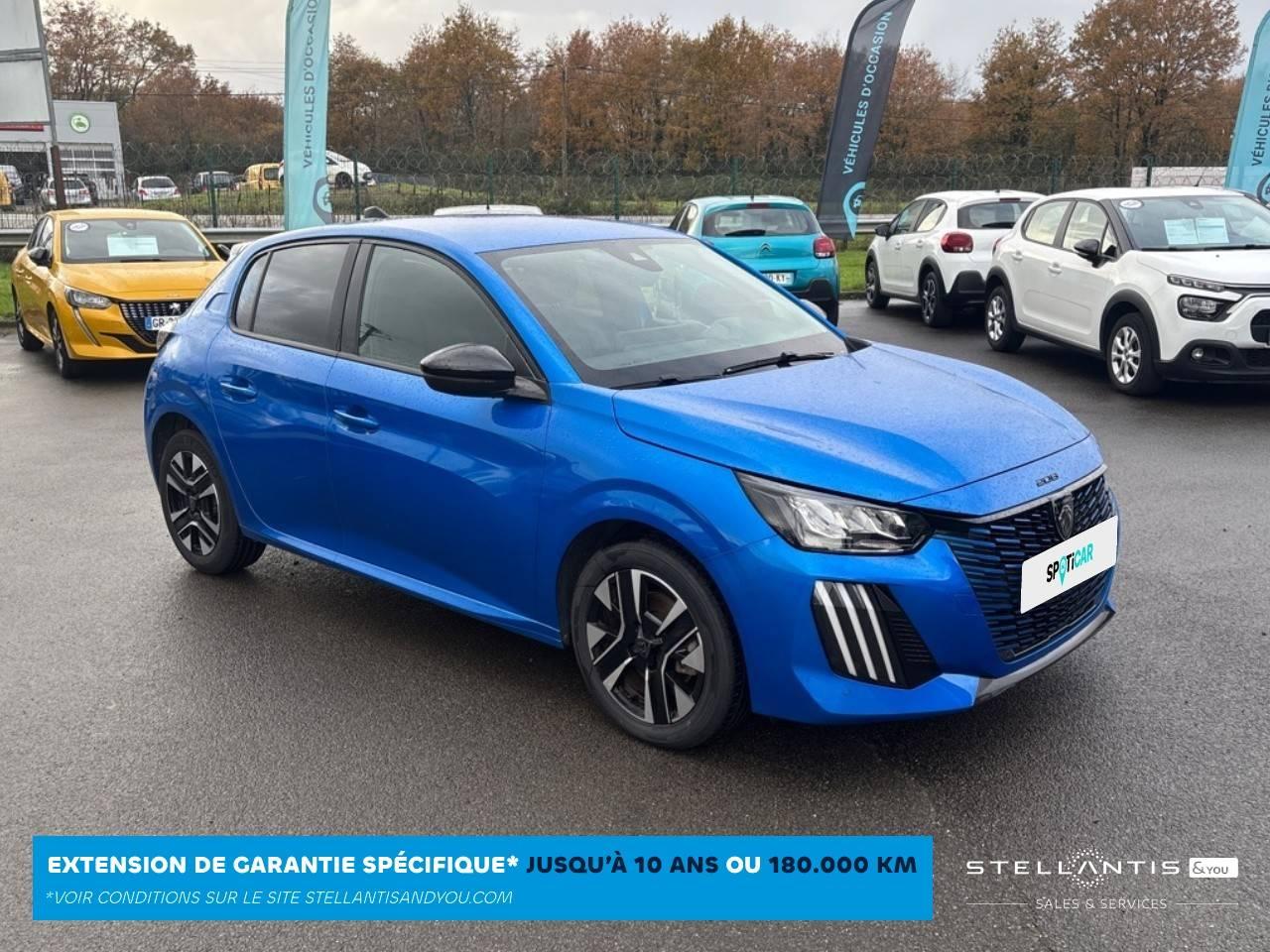 PEUGEOT PEUGEOT 208 Occasion Bleu Essence sans plomb 2024