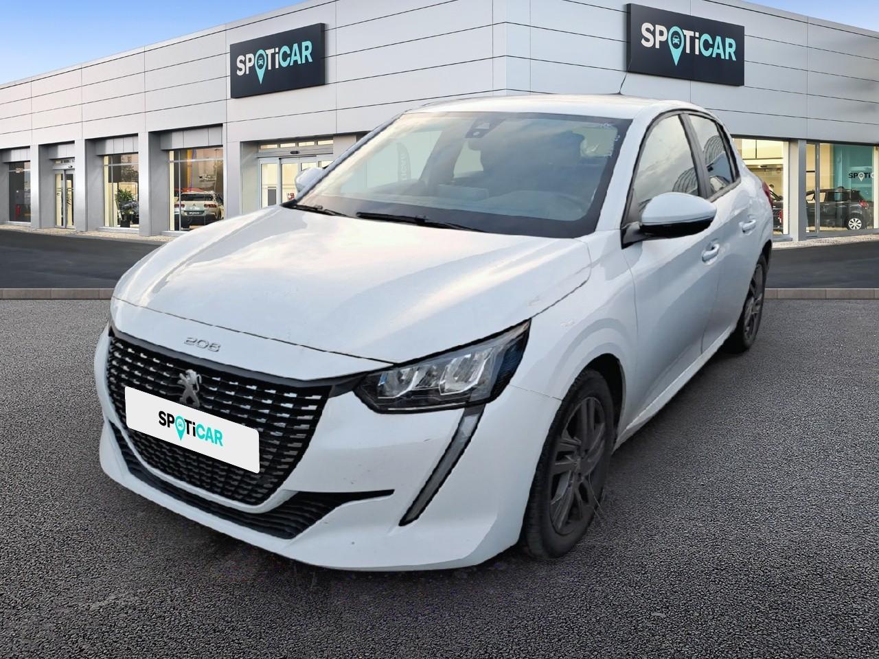 PEUGEOT PEUGEOT 208 Occasion Blanc Essence sans plomb 2021