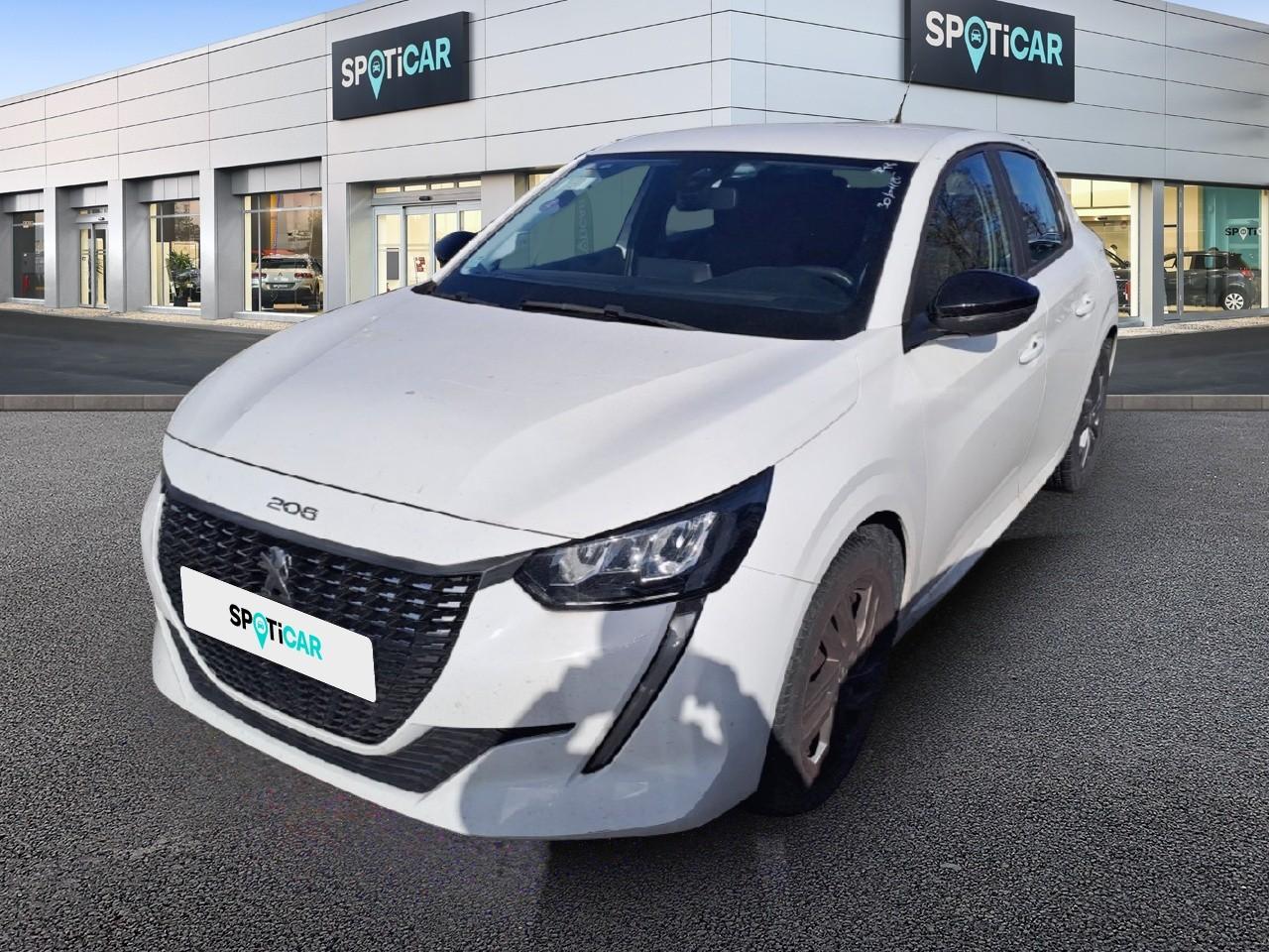 PEUGEOT PEUGEOT 208 Occasion Blanc Essence sans plomb 2022
