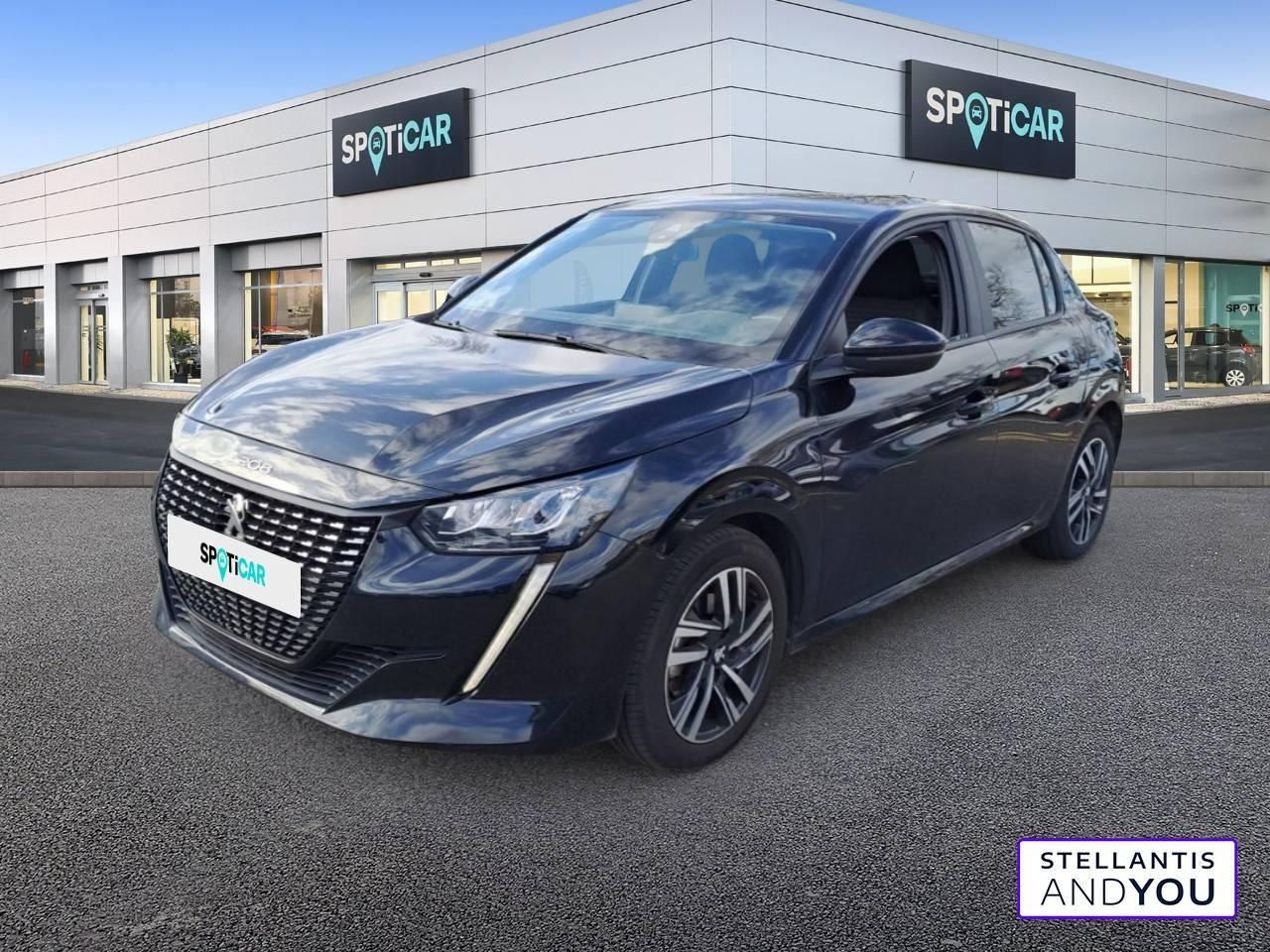 PEUGEOT PEUGEOT 208 Occasion Noir Essence sans plomb 2023