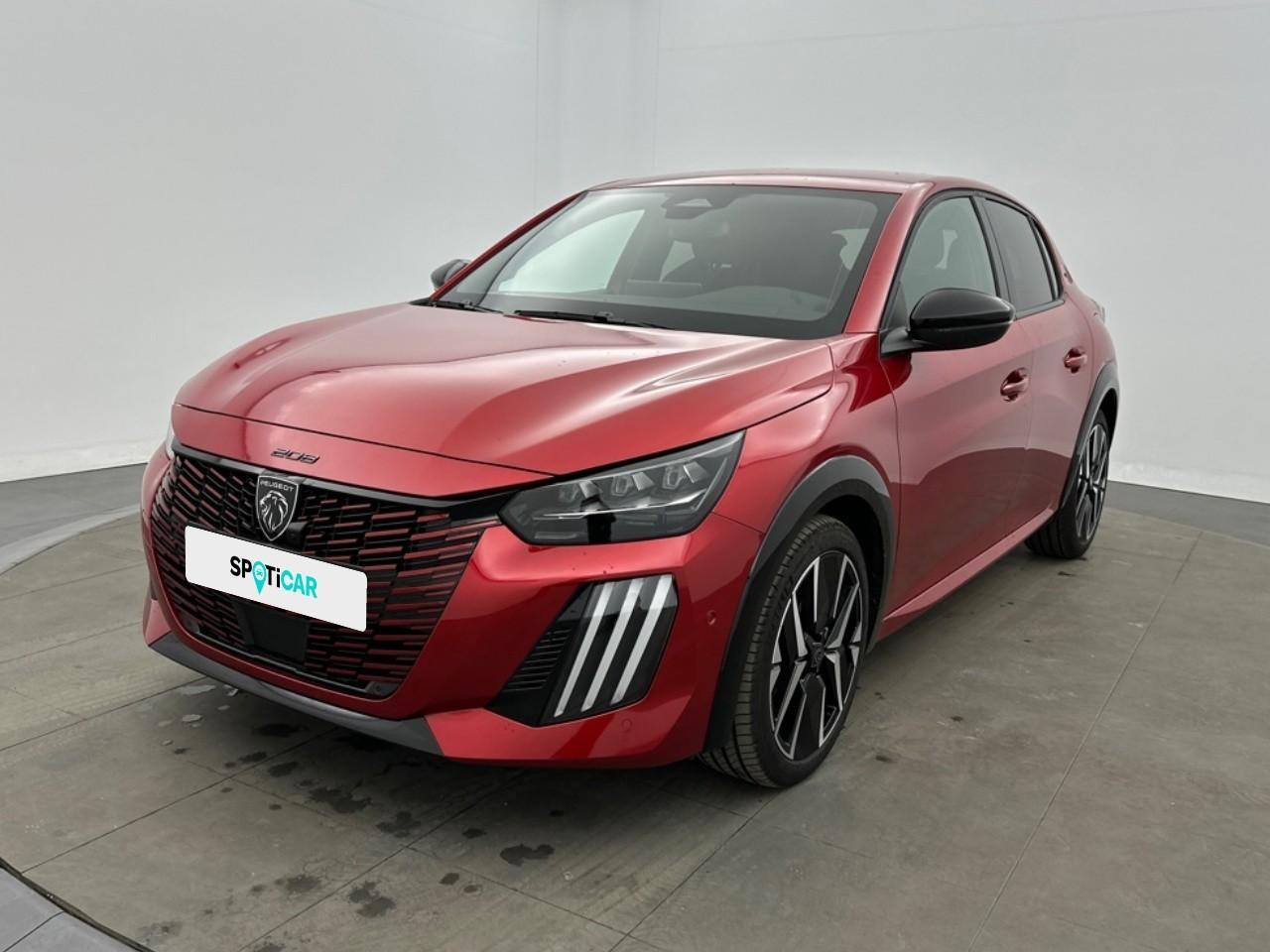 PEUGEOT PEUGEOT 208 Occasion Rouge Essence sans plomb 2025