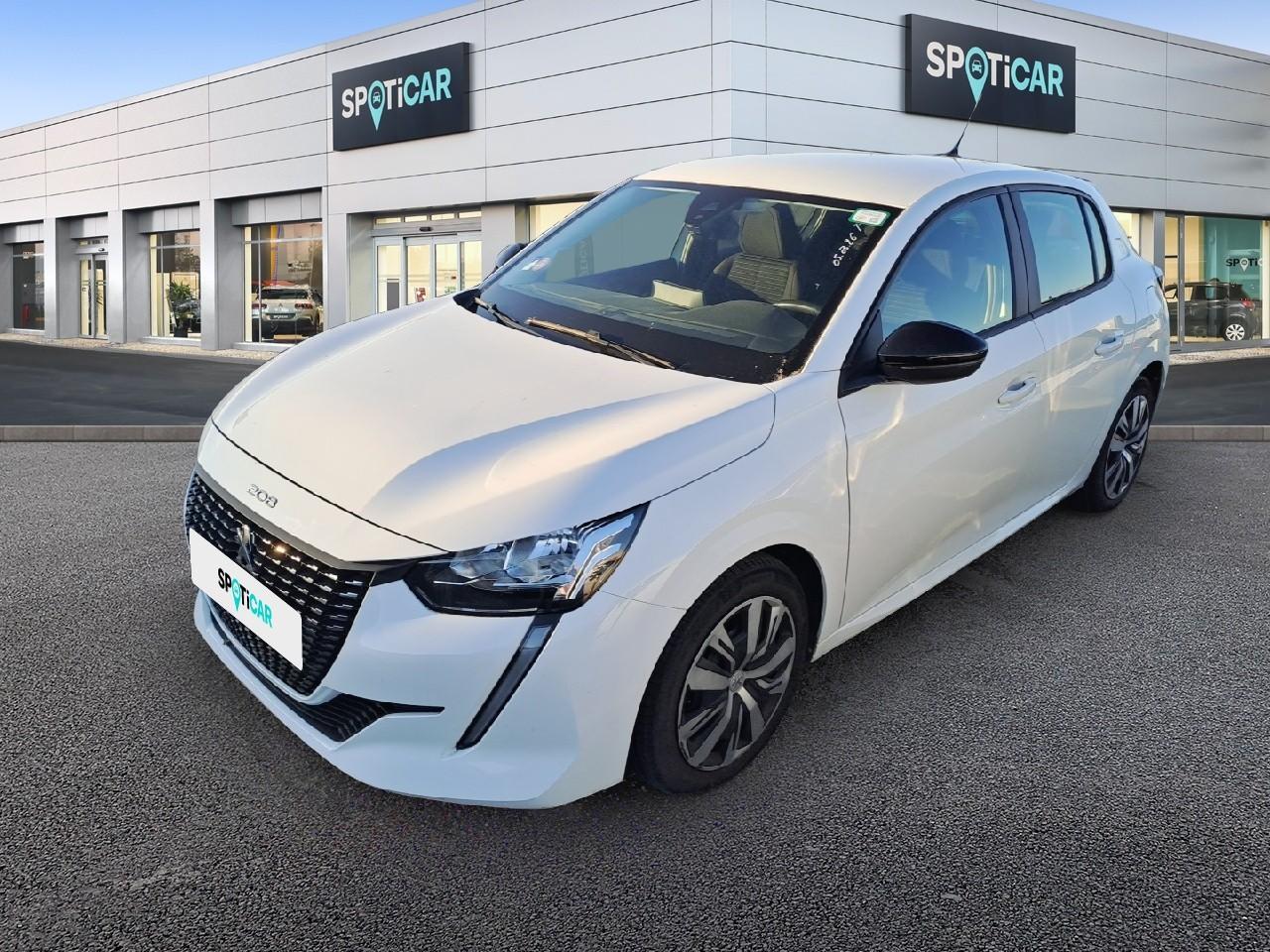 PEUGEOT PEUGEOT 208 Occasion Blanc Essence sans plomb 2023
