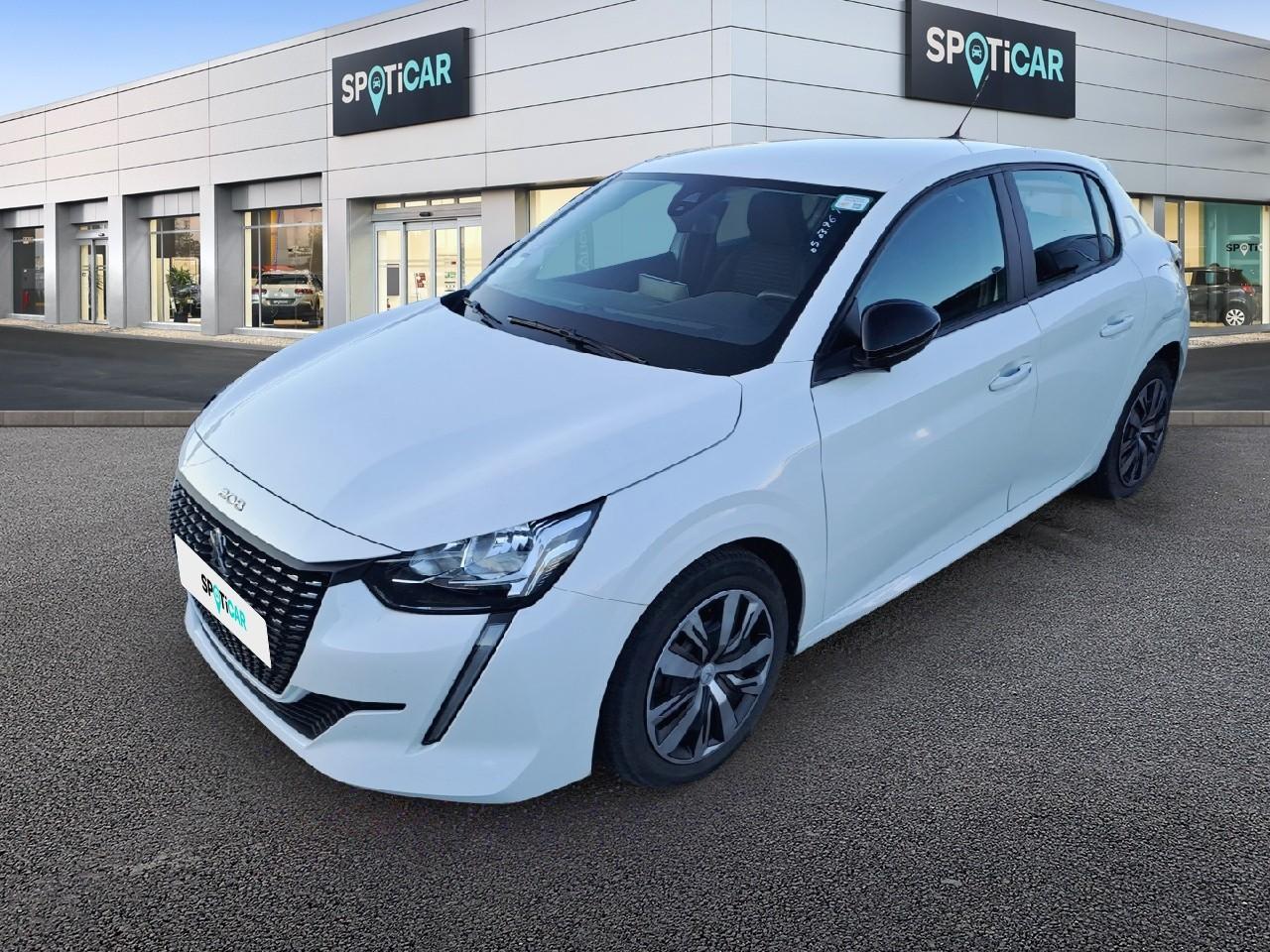 PEUGEOT PEUGEOT 208 Occasion Blanc Essence sans plomb 2023
