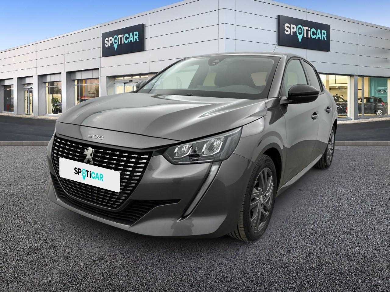 PEUGEOT PEUGEOT 208 Occasion Gris Essence sans plomb 2022