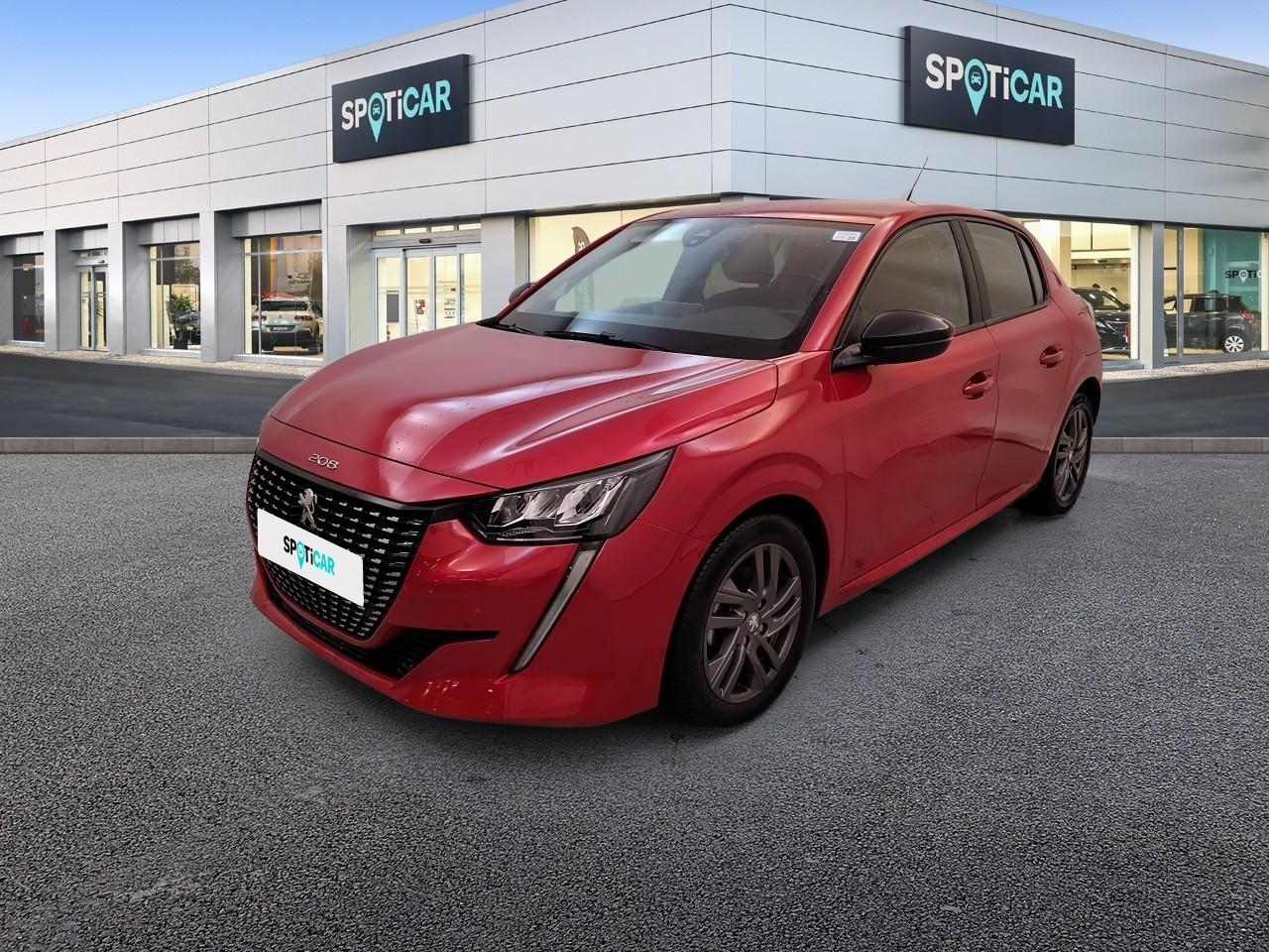 PEUGEOT PEUGEOT 208 Occasion rouge elixir Essence sans plomb 2022