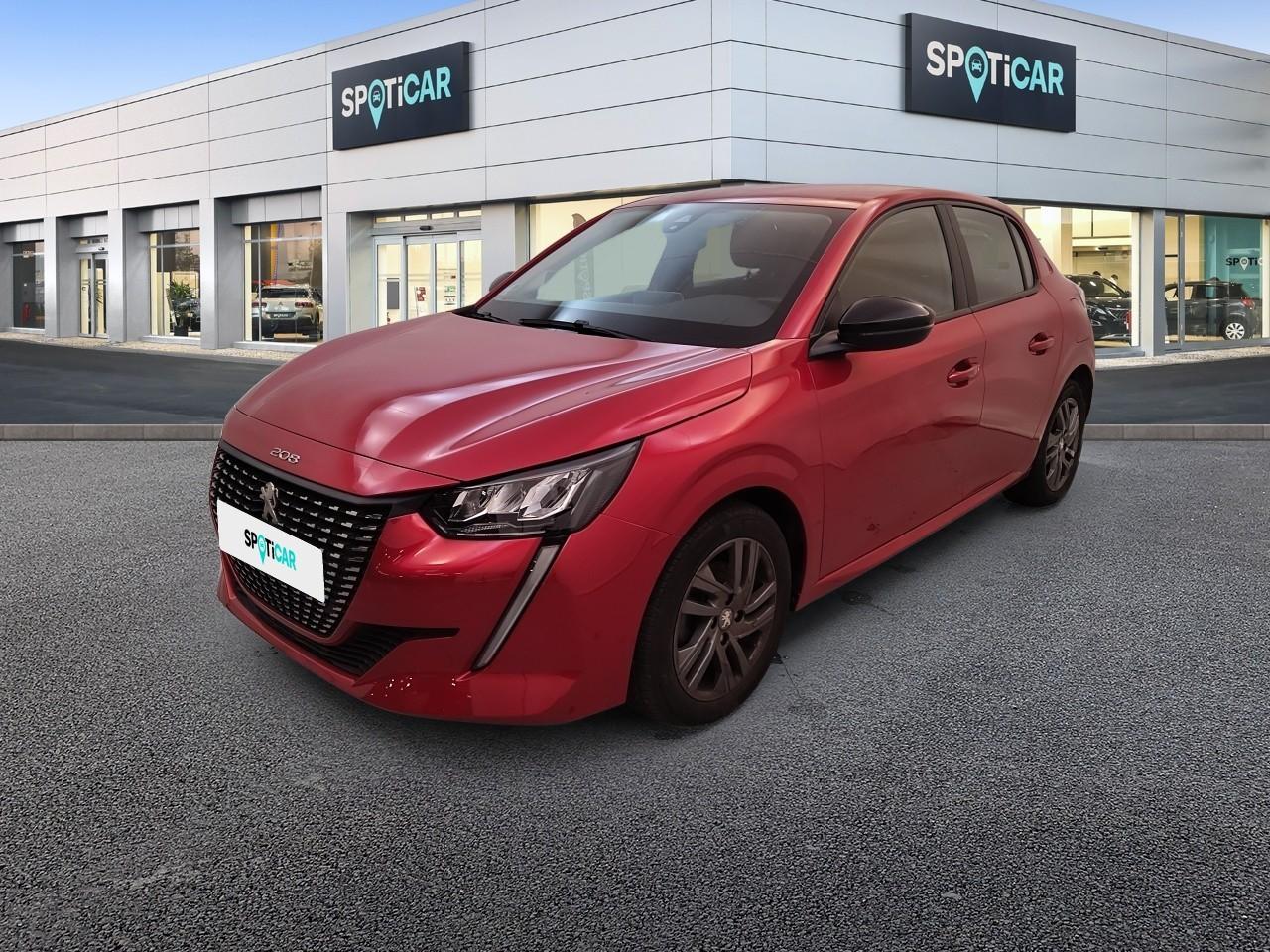 PEUGEOT PEUGEOT 208 Occasion ROUGE Essence sans plomb 2022