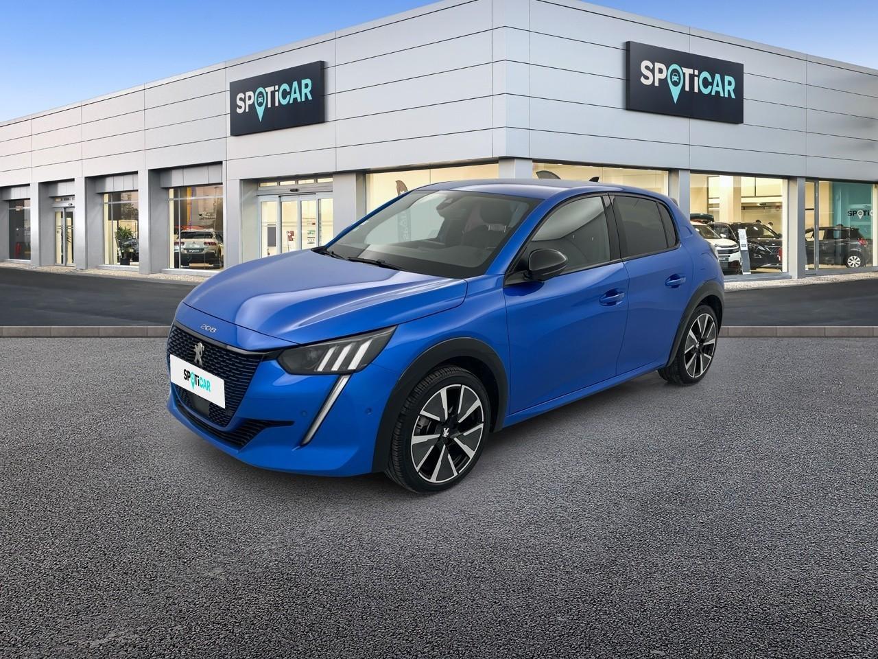 PEUGEOT PEUGEOT 208 Occasion Bleu Courant électrique 2022