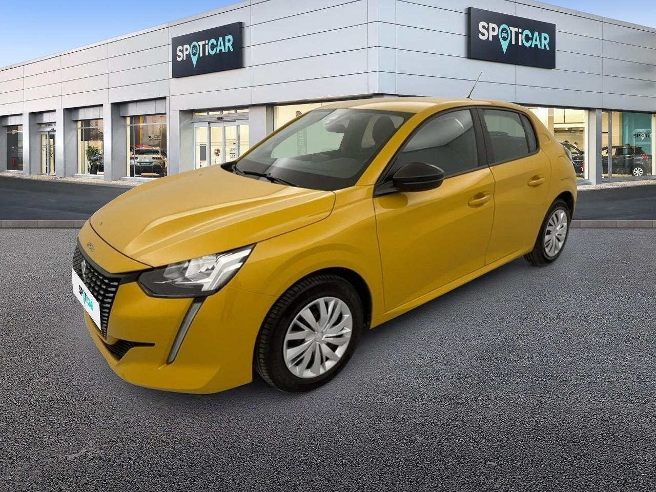 PEUGEOT PEUGEOT 208 Occasion Jaune Essence sans plomb 2022