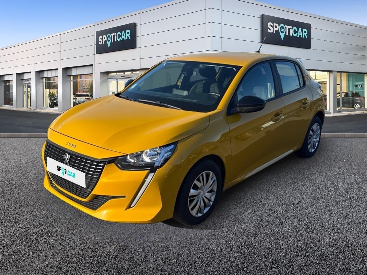 PEUGEOT PEUGEOT 208 Occasion Jaune Essence sans plomb 2023