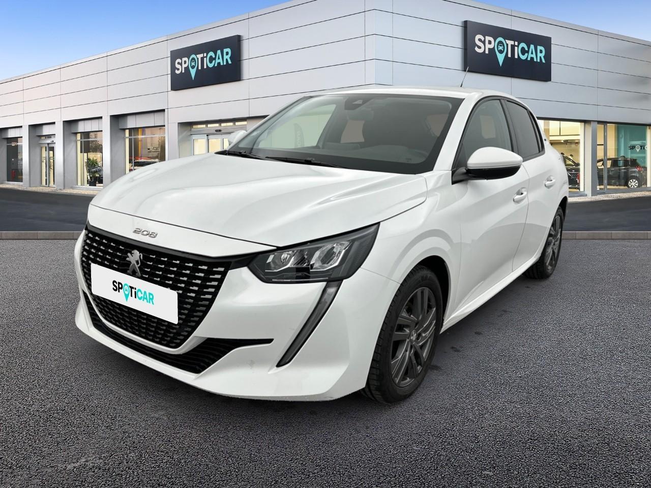PEUGEOT PEUGEOT 208 Occasion Blanc Essence sans plomb 2021