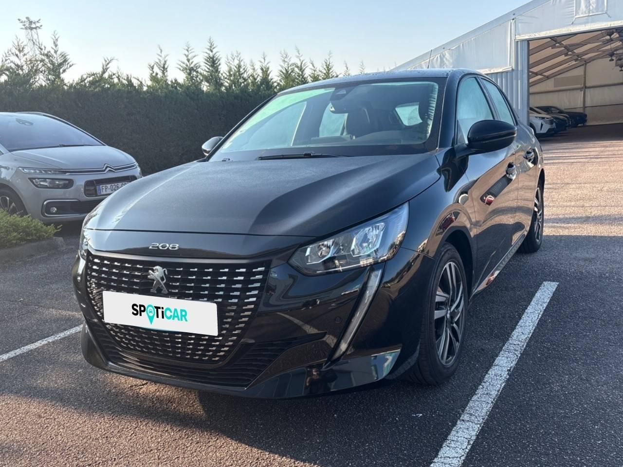 PEUGEOT PEUGEOT 208 Occasion Noir Essence sans plomb 2020