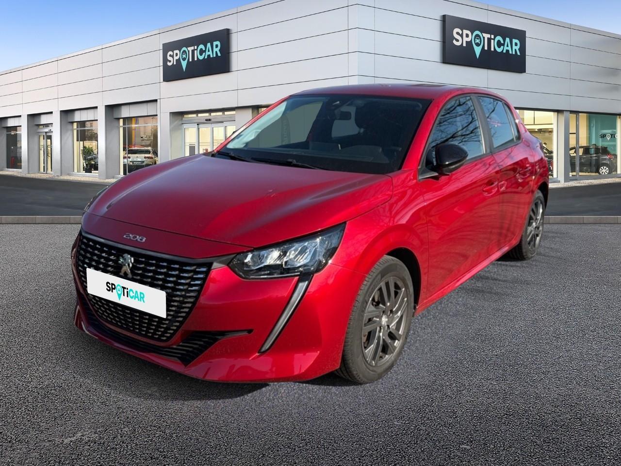 PEUGEOT PEUGEOT 208 Occasion Rouge Essence sans plomb 2022