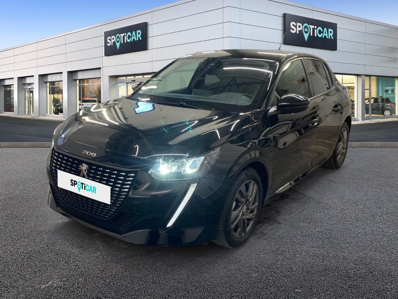 PEUGEOT PEUGEOT 208 Occasion Noir Essence sans plomb 2022