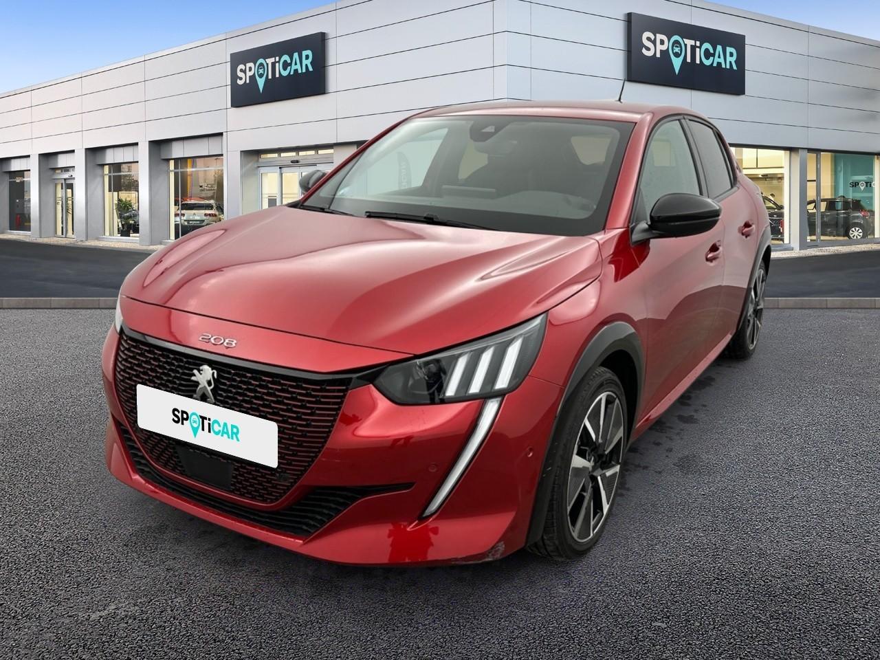 PEUGEOT PEUGEOT 208 Occasion Rouge Courant électrique 2022