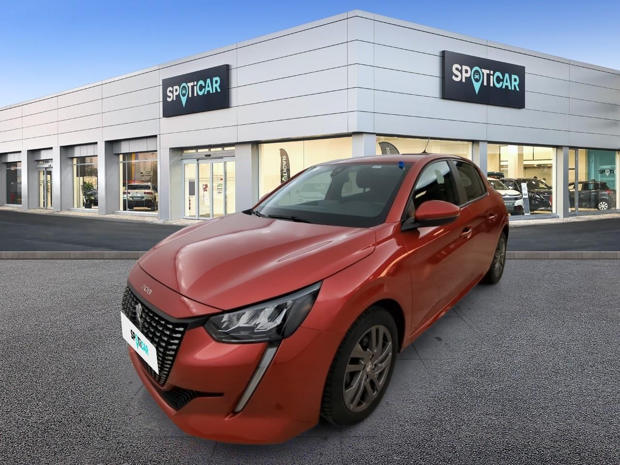 PEUGEOT PEUGEOT 208 Occasion Rouge Essence sans plomb 2021