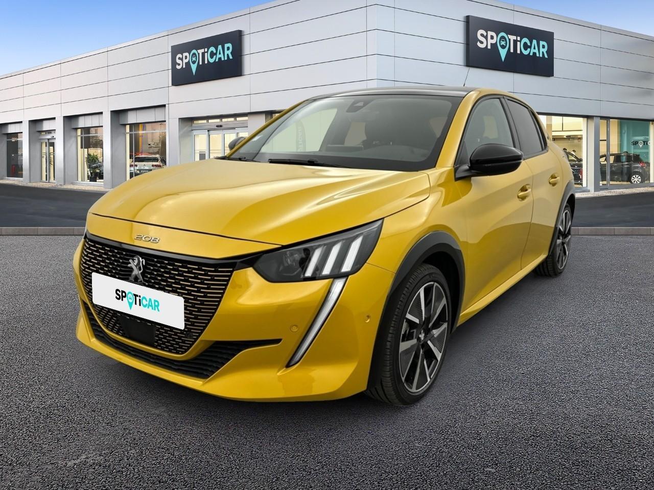 PEUGEOT PEUGEOT 208 Occasion Jaune Courant électrique 2021