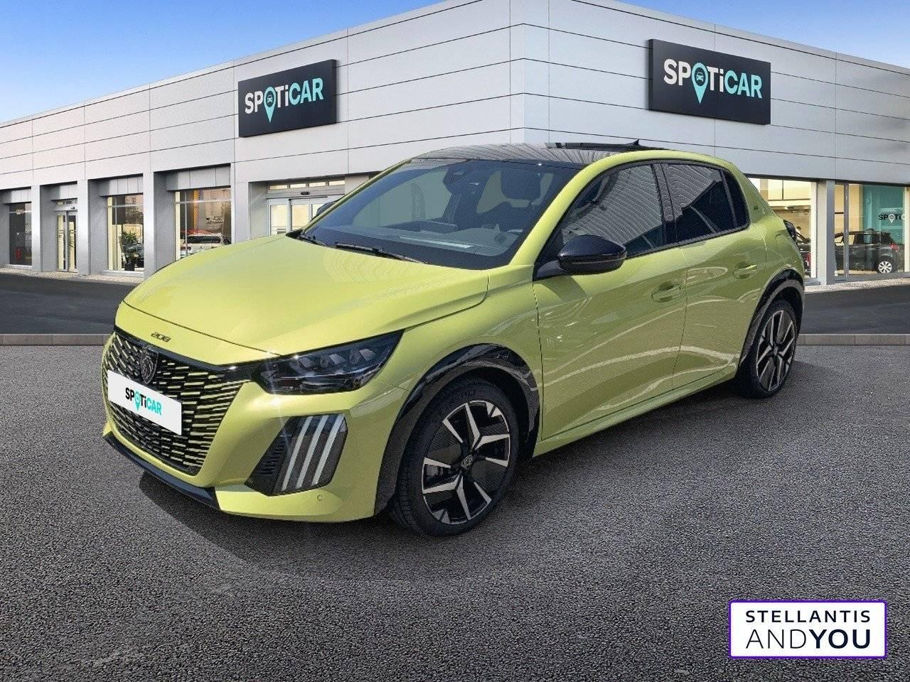 PEUGEOT PEUGEOT 208 Occasion Jaune Essence sans plomb 2025