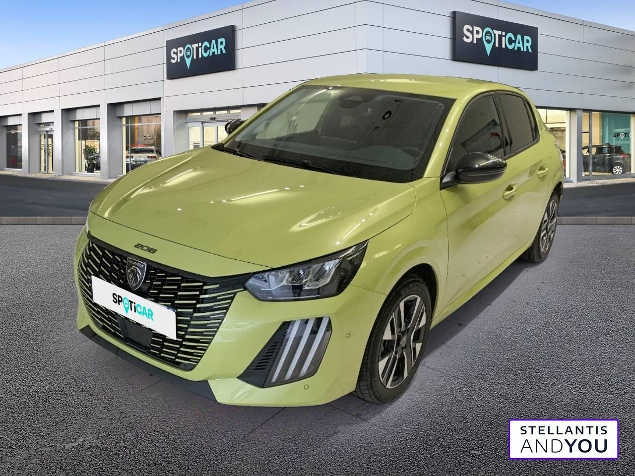 PEUGEOT PEUGEOT 208 Occasion Jaune Courant électrique 2025
