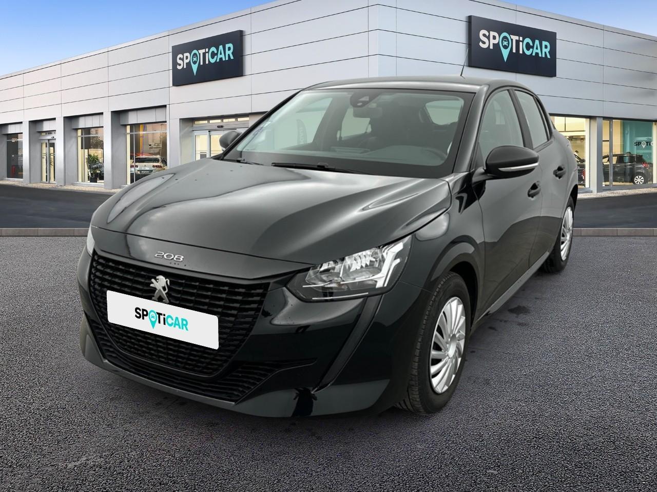PEUGEOT PEUGEOT 208 Occasion Noir Essence sans plomb 2022