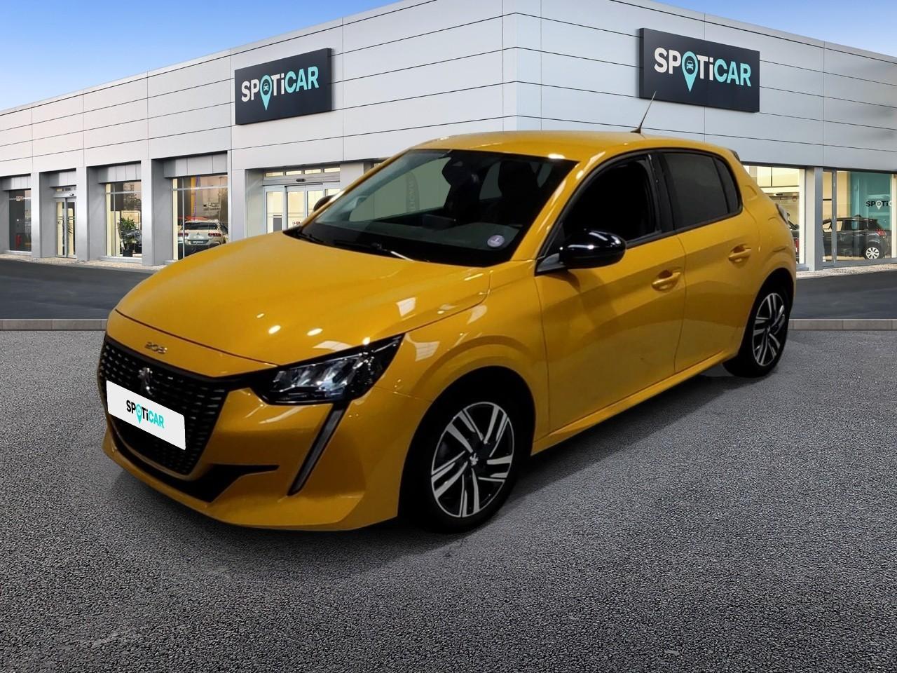 PEUGEOT PEUGEOT 208 Occasion Jaune Essence sans plomb 2023