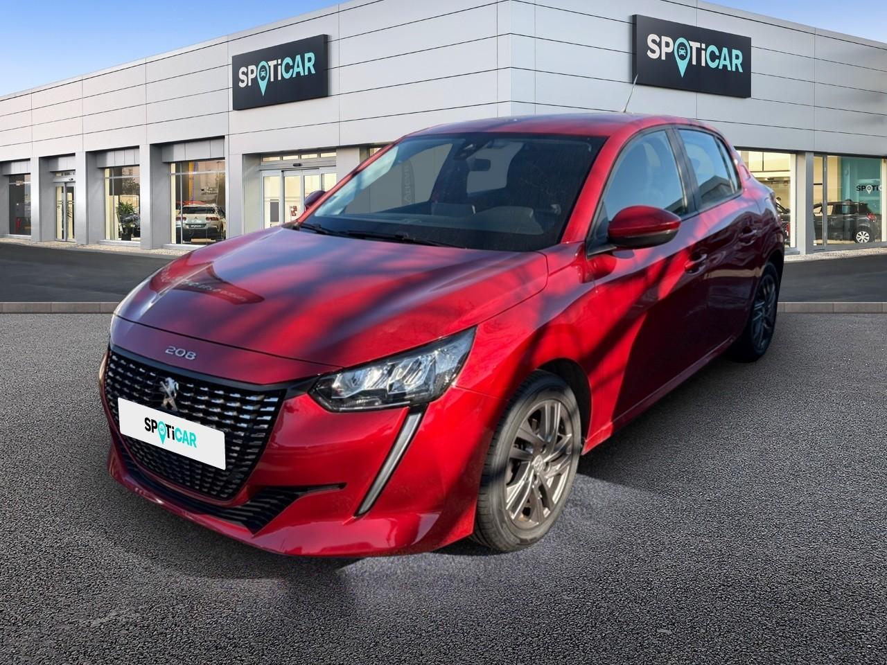 PEUGEOT PEUGEOT 208 Occasion Rouge Essence sans plomb 2021