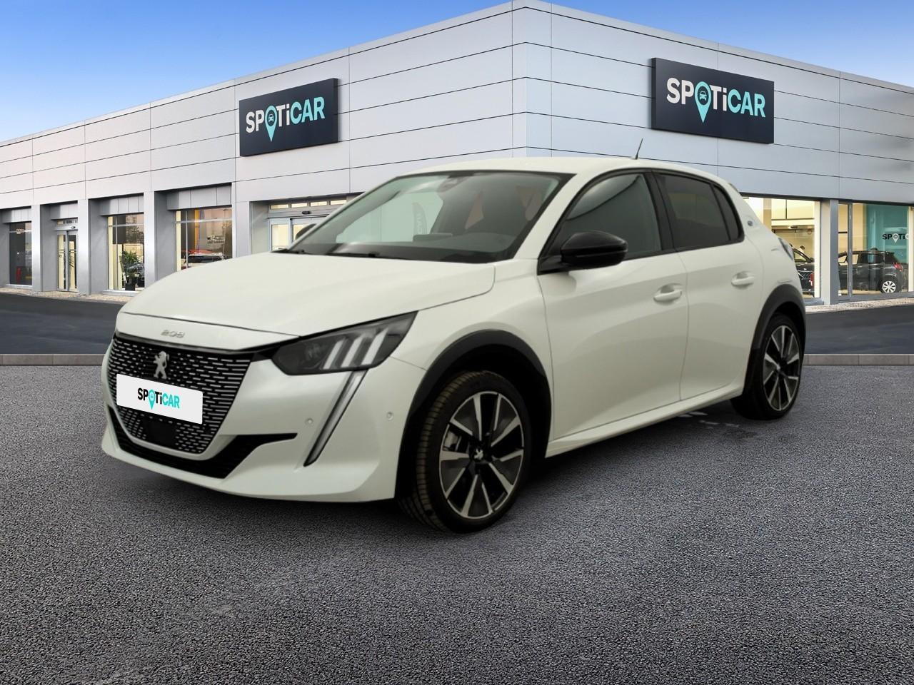 PEUGEOT PEUGEOT 208 Occasion Blanc Courant électrique 2021