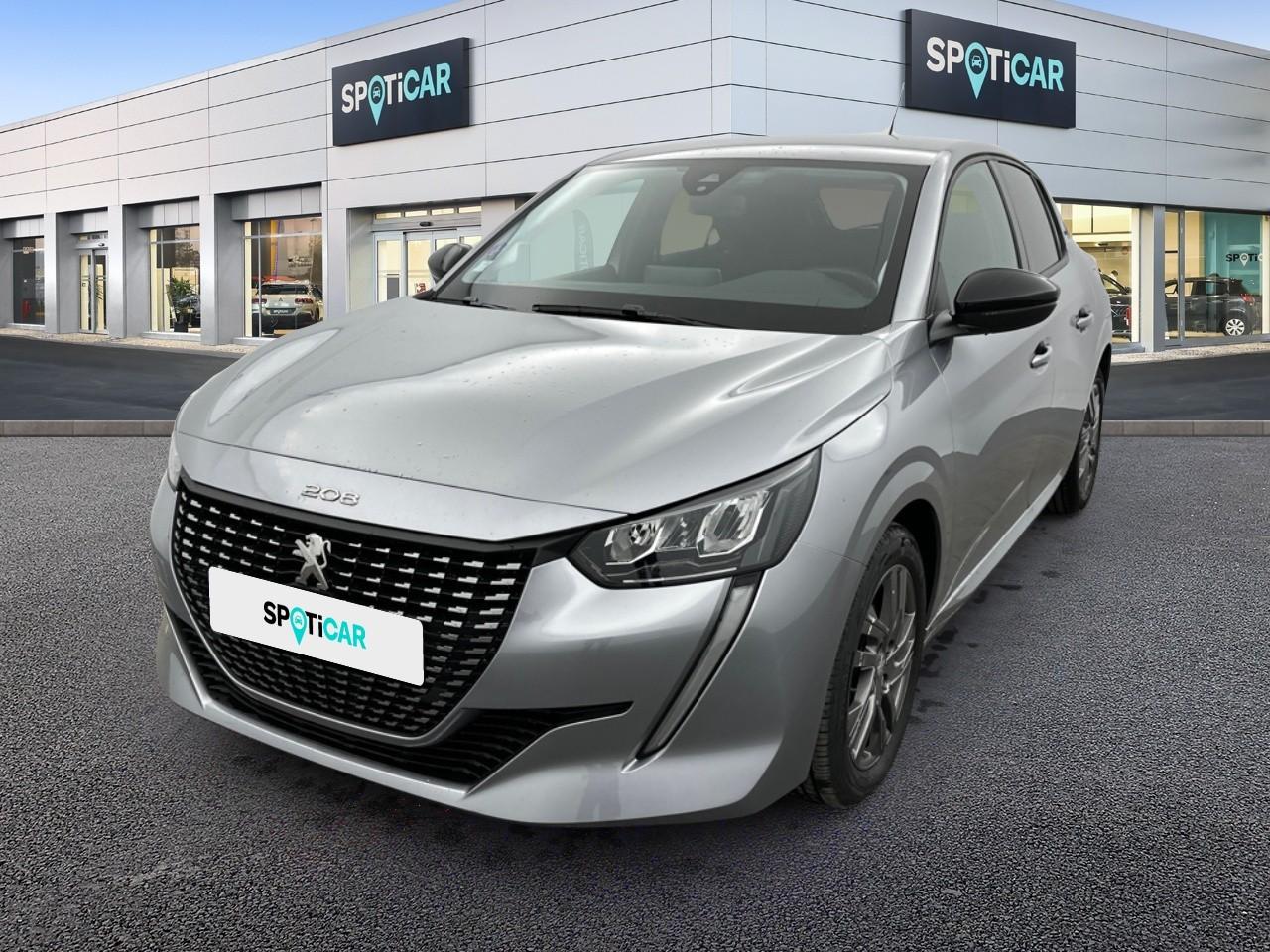 PEUGEOT PEUGEOT 208 Occasion Gris Essence sans plomb 2022