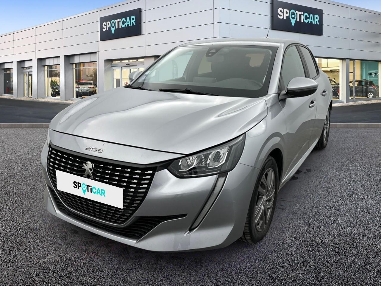 PEUGEOT PEUGEOT 208 Occasion Gris Essence sans plomb 2020