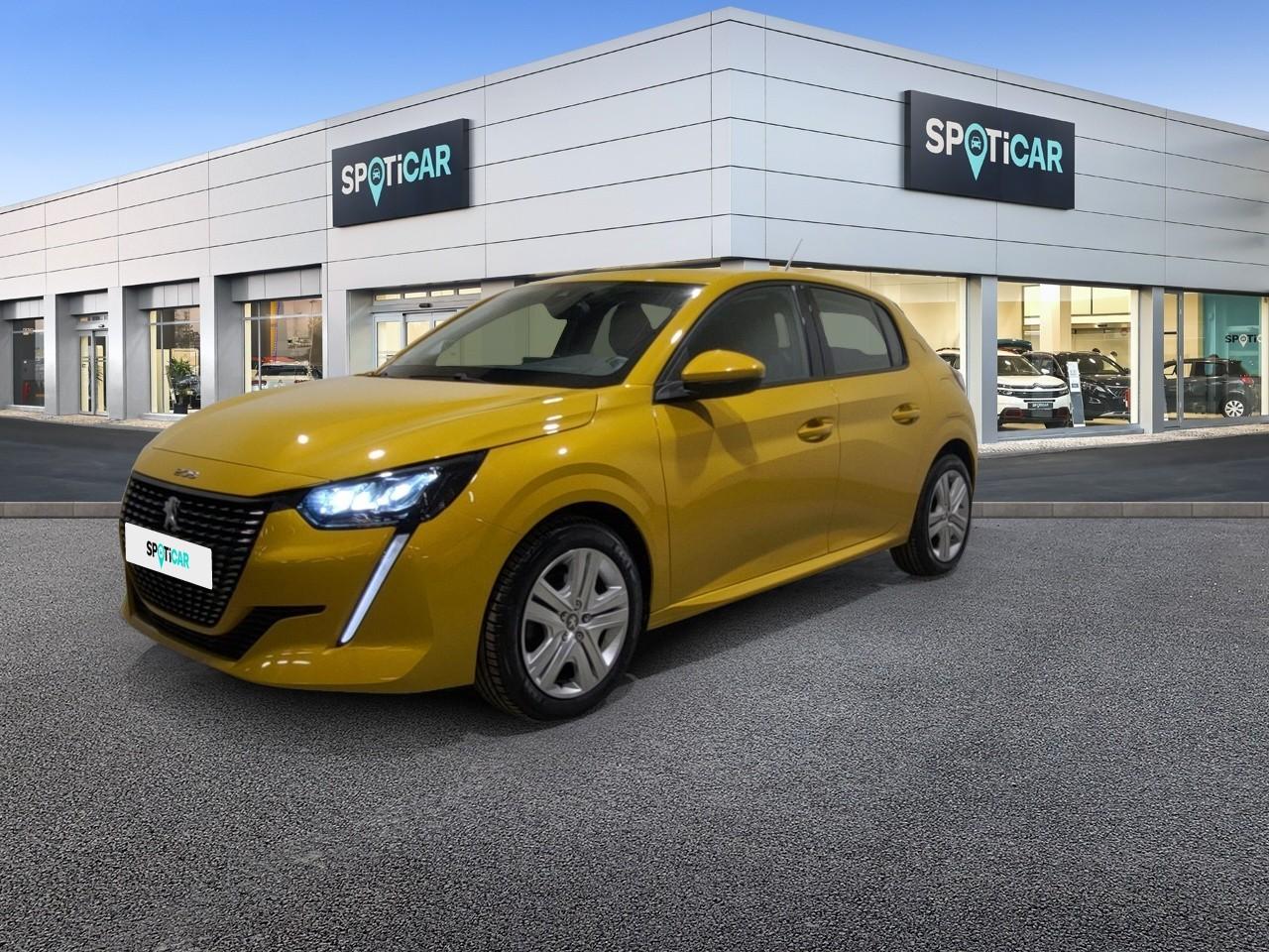 PEUGEOT PEUGEOT 208 Occasion Jaune Faro Essence sans plomb 2020