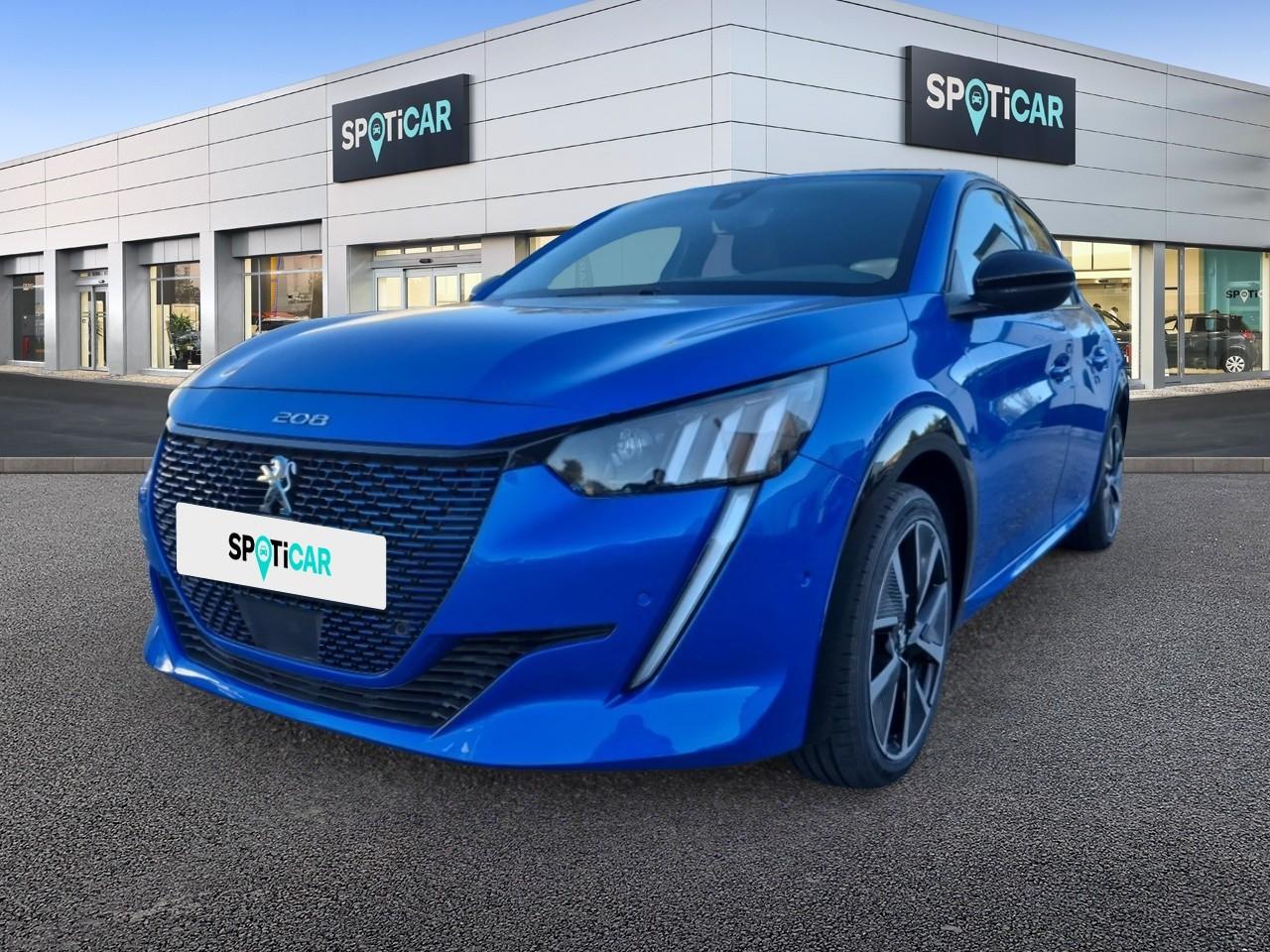 PEUGEOT PEUGEOT 208 Occasion Bleu Courant électrique 2021