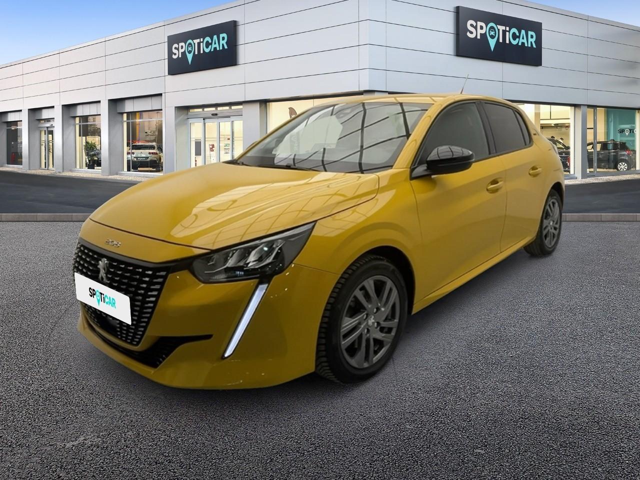 PEUGEOT PEUGEOT 208 Occasion Jaune Essence sans plomb 2022