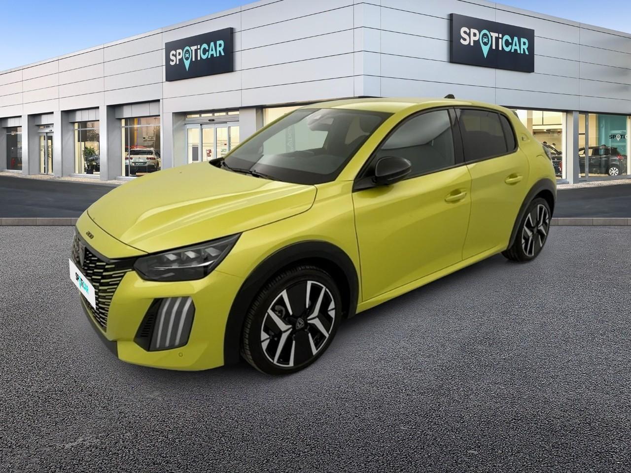 PEUGEOT PEUGEOT 208 Occasion Vert Courant électrique 2024