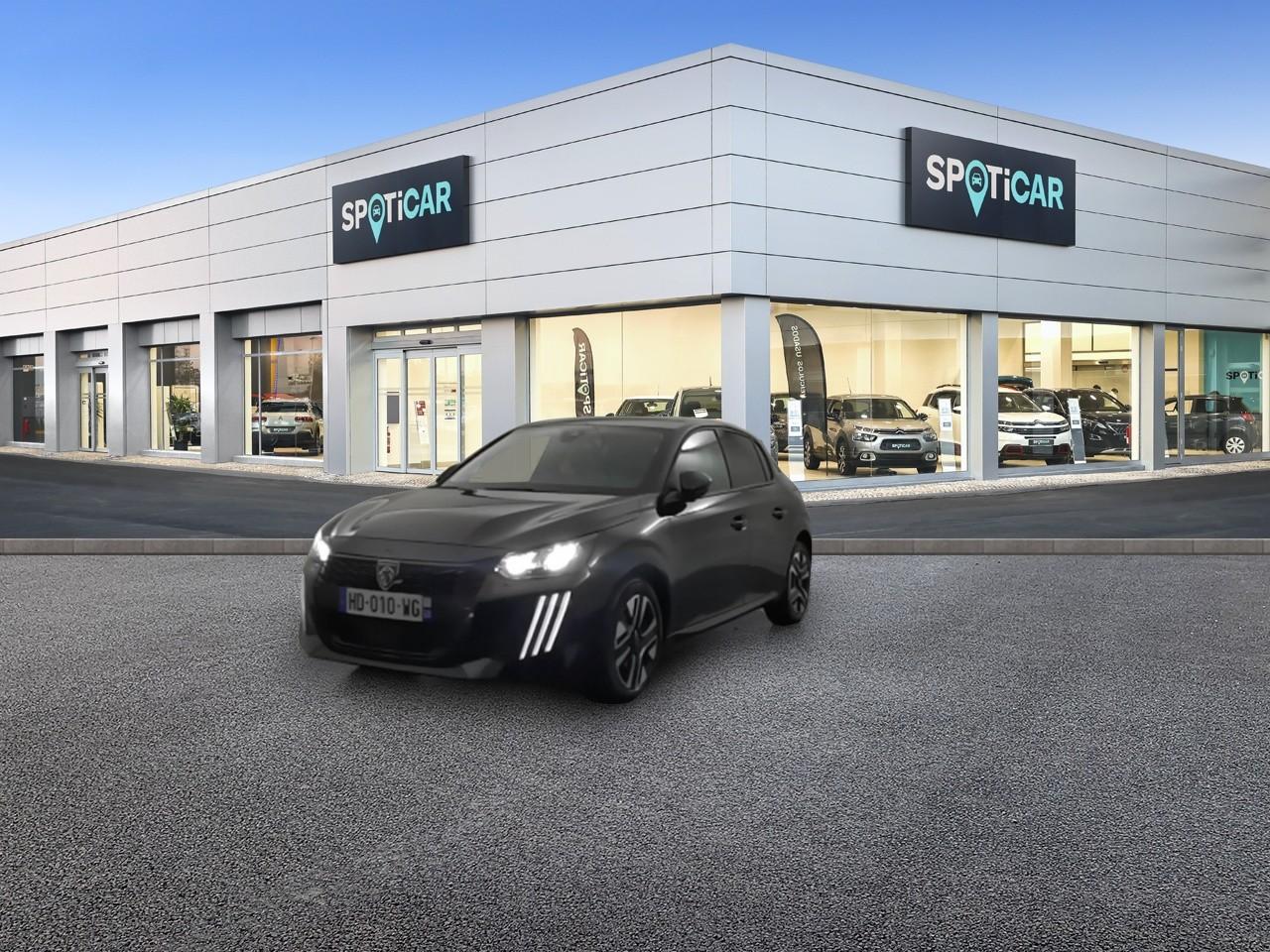 PEUGEOT PEUGEOT 208 Occasion Noir Essence sans plomb 2025