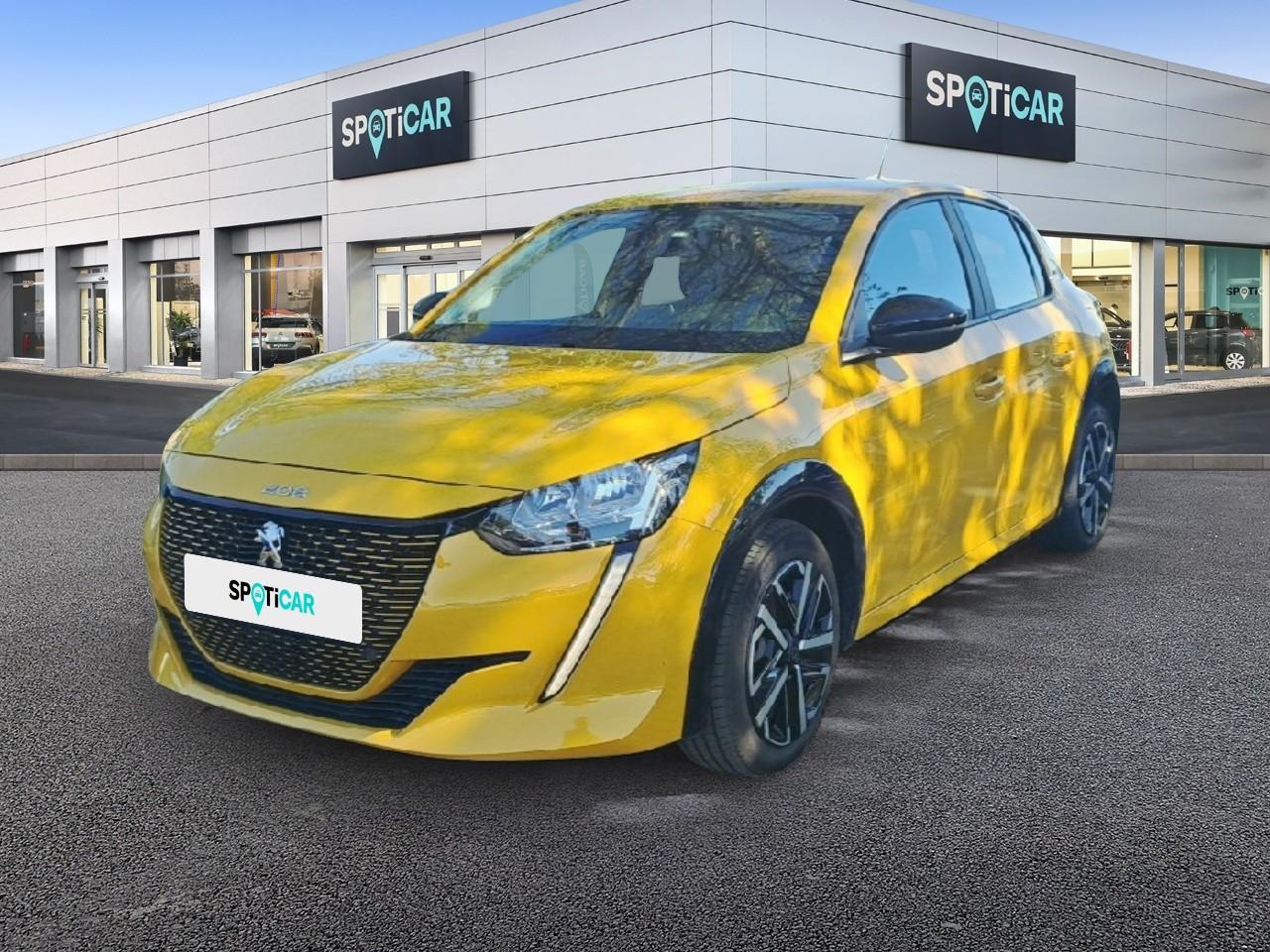 PEUGEOT PEUGEOT 208 Occasion Jaune Courant électrique 2023
