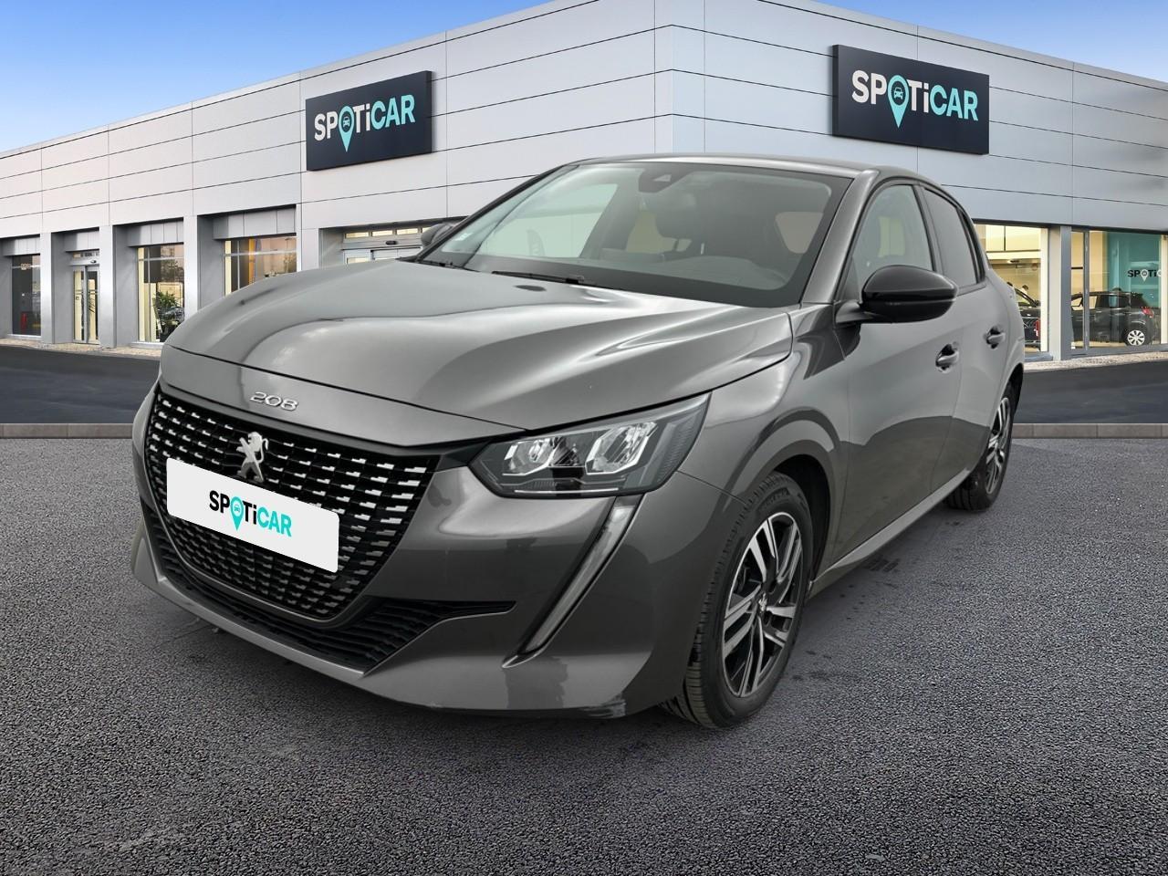 PEUGEOT PEUGEOT 208 Occasion Gris Essence sans plomb 2022