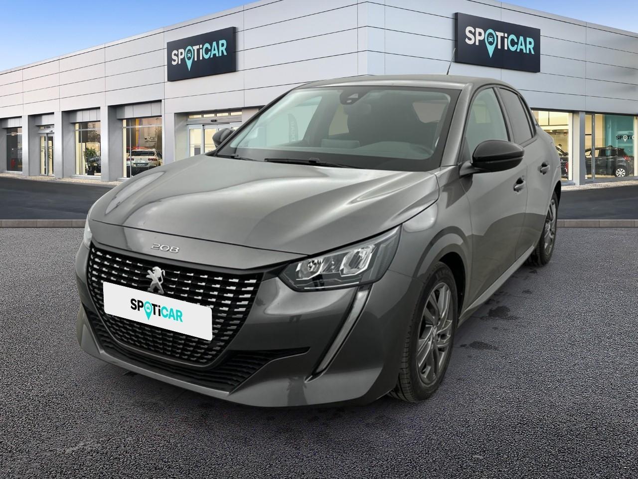 PEUGEOT PEUGEOT 208 Occasion Gris Essence sans plomb 2022