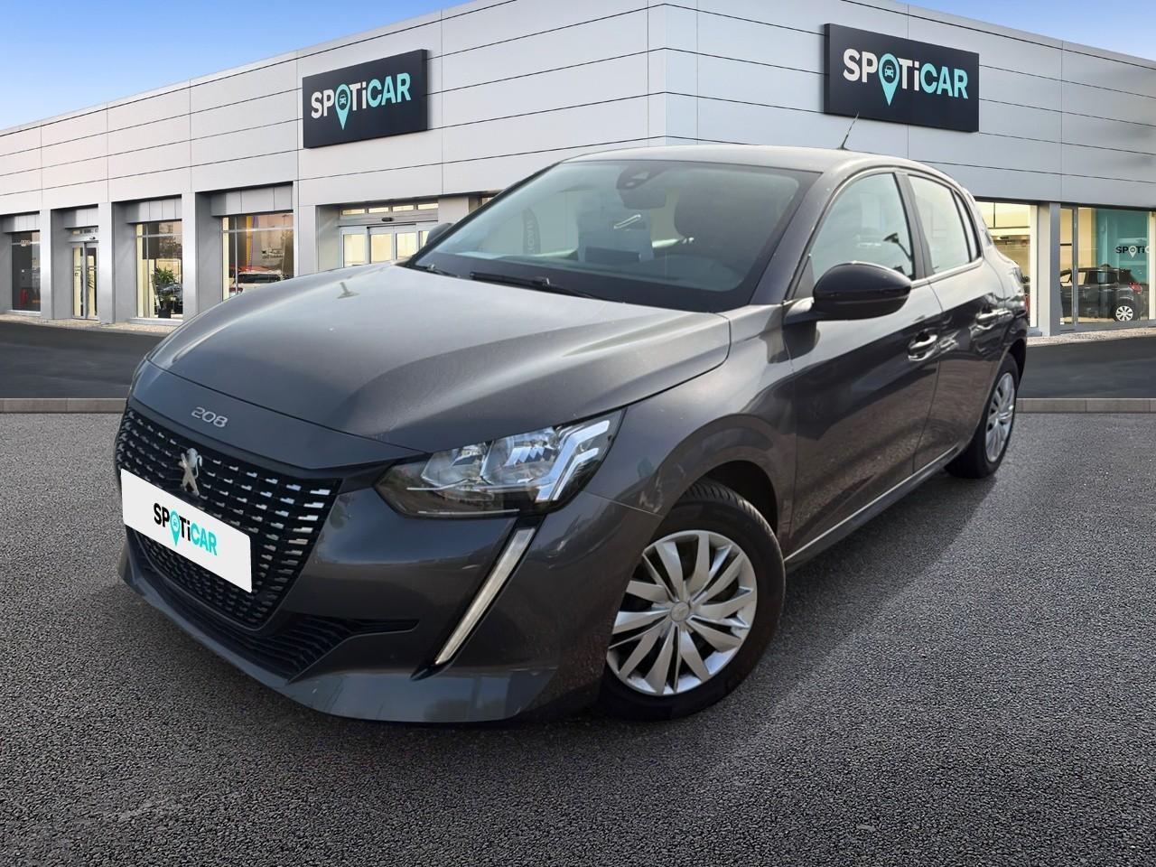 PEUGEOT PEUGEOT 208 Occasion Gris Essence sans plomb 2022