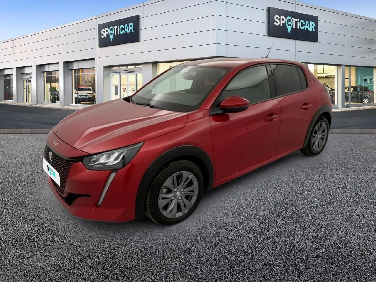 PEUGEOT PEUGEOT 208 Occasion Rouge Courant électrique 2021