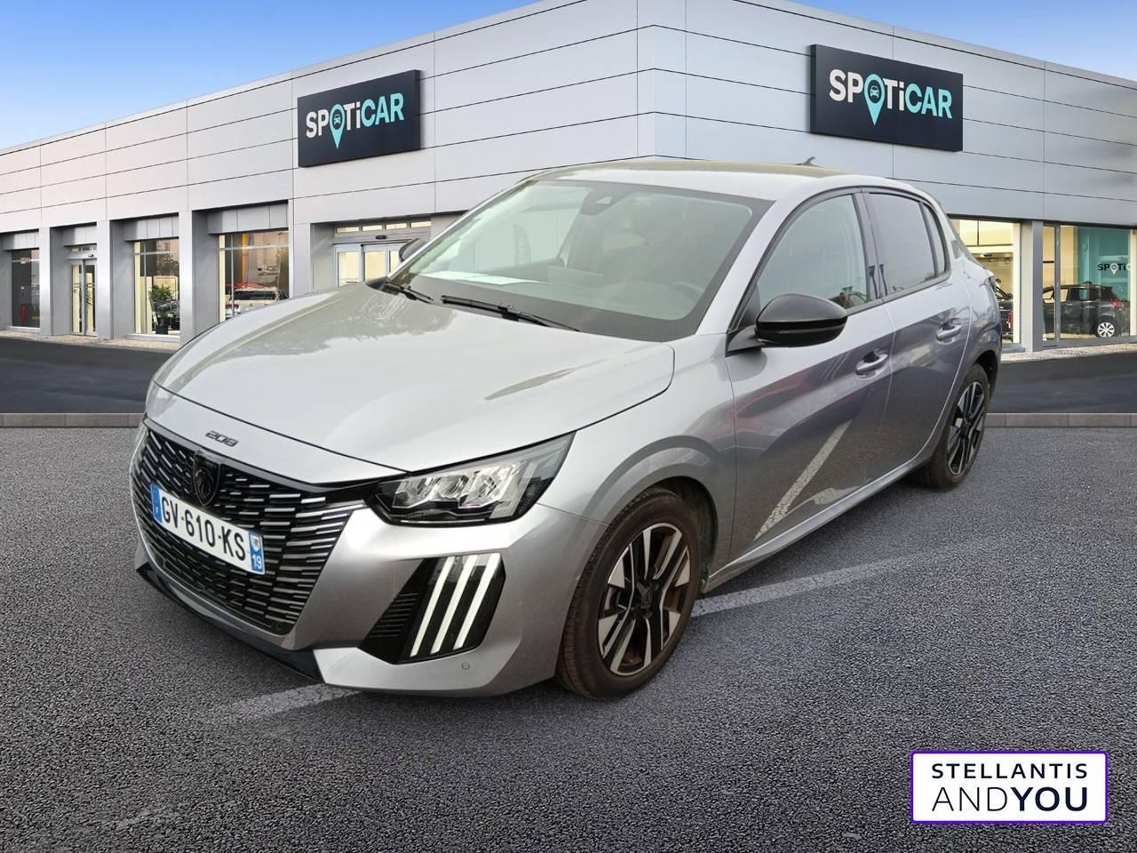 PEUGEOT PEUGEOT 208 Occasion Gris Essence sans plomb 2026