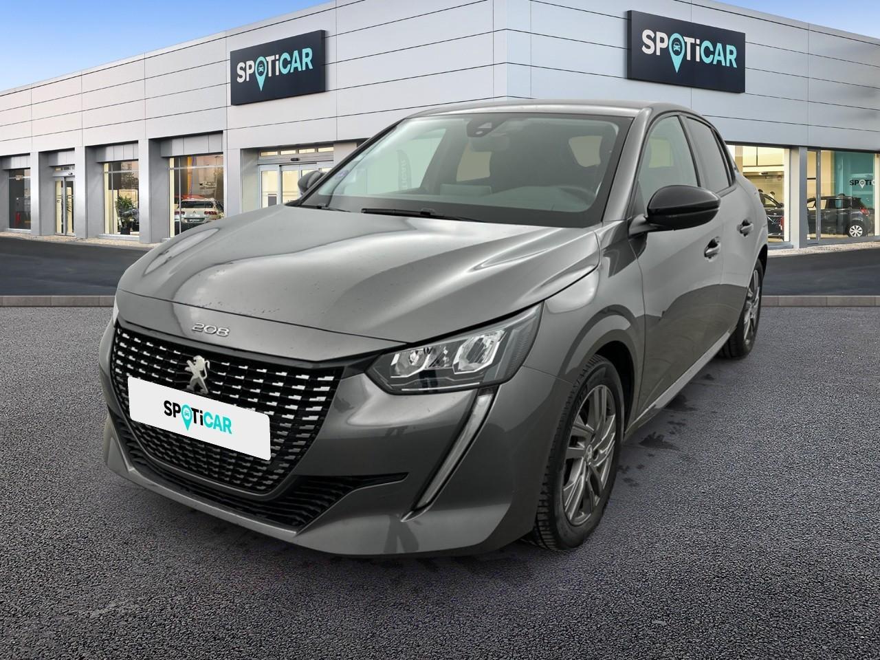PEUGEOT PEUGEOT 208 Occasion Gris Essence sans plomb 2021