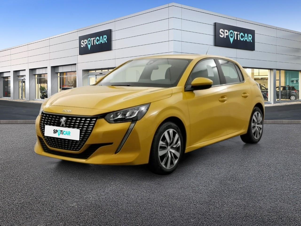 PEUGEOT PEUGEOT 208 Occasion Jaune Essence sans plomb 2020