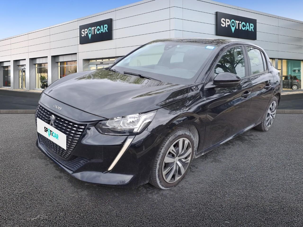 PEUGEOT PEUGEOT 208 Occasion Noir Essence sans plomb 2023
