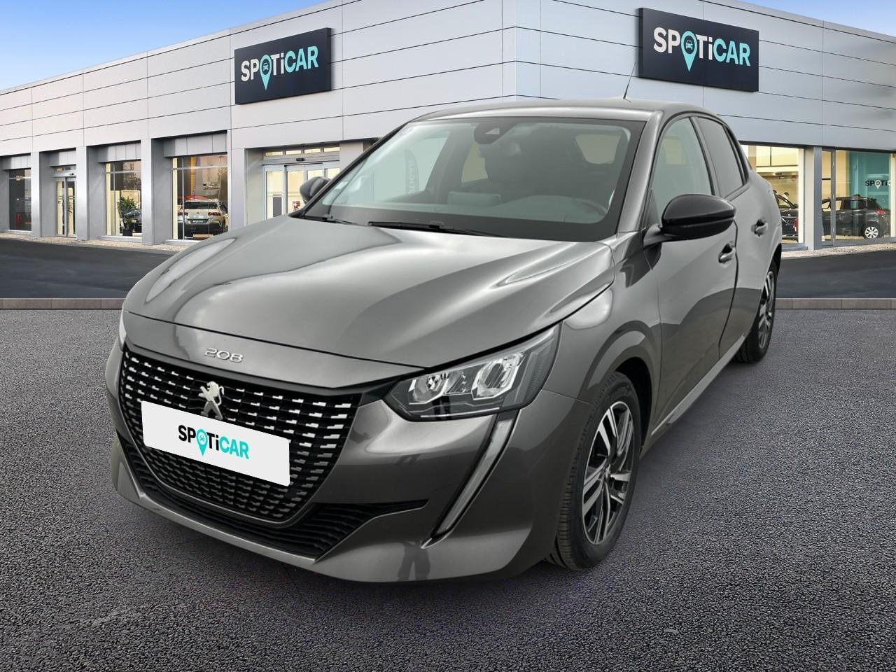 PEUGEOT PEUGEOT 208 Occasion Gris Essence sans plomb 2022