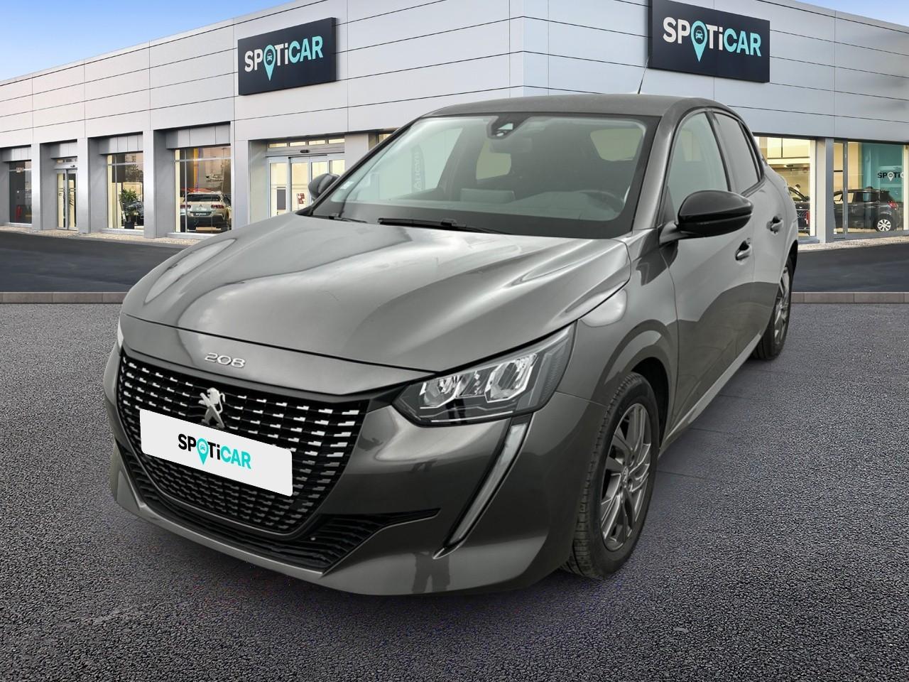 PEUGEOT PEUGEOT 208 Occasion Gris Essence sans plomb 2022